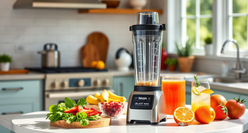 Make Your Summer Pool Party Effortless with the Ninja Blast Max Portable Blender
