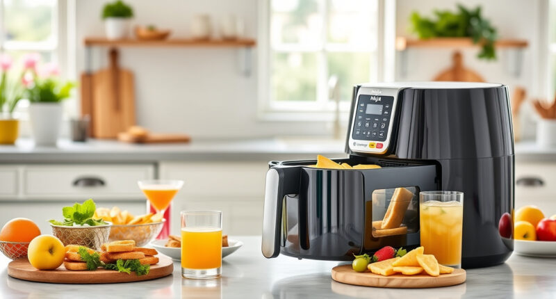 Ninja Crispi Glass Air Fryer: Effortless Summer Cookout Prep