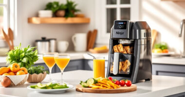 Ninja DZ550 Foodi: The Ultimate Summer DualZone Air Fryer for Outdoor Dining