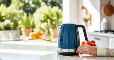 Ninja KT200BL Precision Temp Electric Kettle for Summer Tea & Coffee