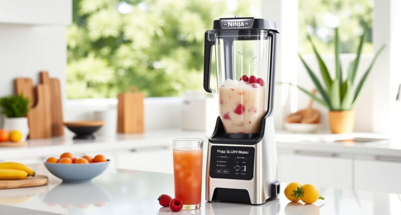 Ninja SLUSHi Frozen Drink Maker: Perfect Summer Chill in Your Garden
