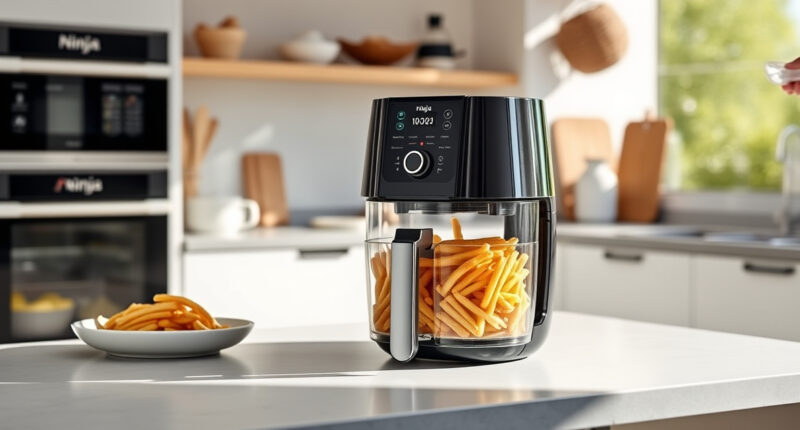 Summer-Ready Ninja Crispi Glass Air Fryer Accessories for Outdoor Cooking
