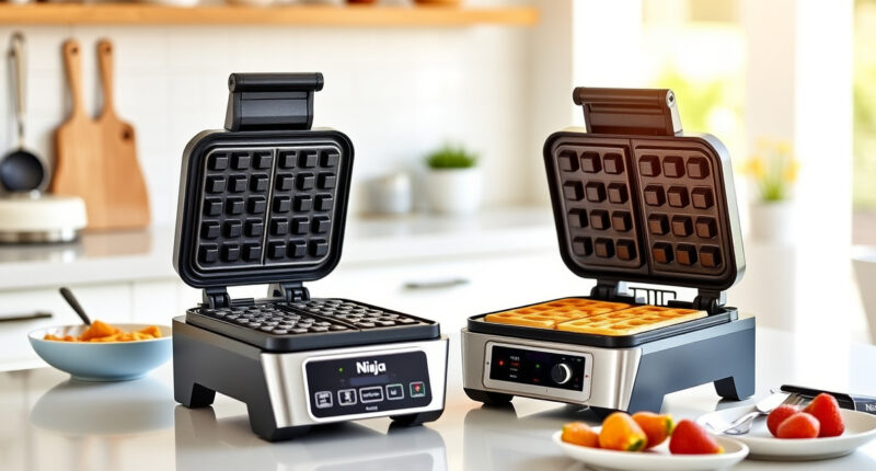 Summer-Ready Waffle Perfection with Ninja Belgian Waffle Maker Pro