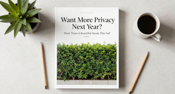 Want More Privacy Next Year? Plant These 6 Beautiful Hedges This Fall For Natural Screening From Prying Eyes