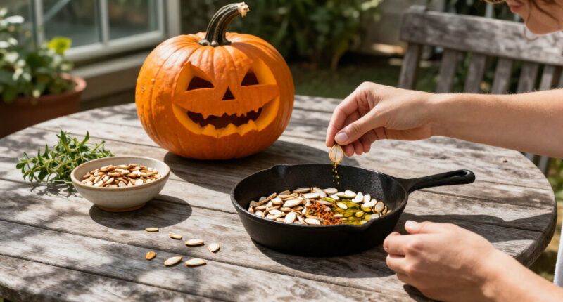 5 Creative Ways To Use Your Leftover Pumpkin Seeds After Halloween