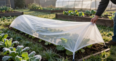 How Do Floating Row Covers Protect Plants From Frost?