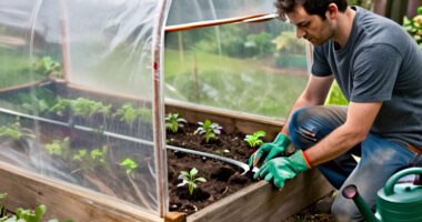 How To Build A PVC Hoop House For Raised Garden Beds