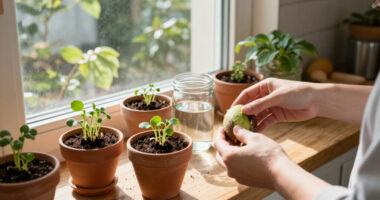 How To Grow Free Plants From Fruit Seeds And Veg Peelings On Your Kitchen Windowsill