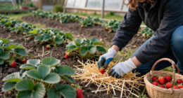 How To Put Strawberry Plants To Bed For Winter
