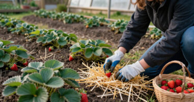 How To Put Strawberry Plants To Bed For Winter