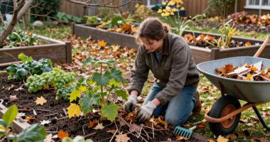 I Never Buy Mulch – These 6 Free Materials From Fall Yard Cleanup Protect Plants All Winter