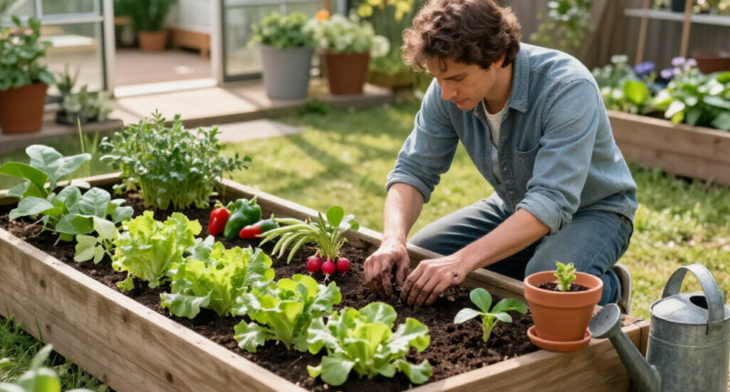 One Raised Bed, 7 Compact Crops – How To Start Growing Your Own Vegetables In October