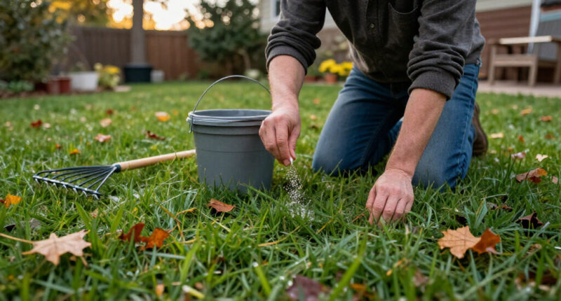 The Key To Fertilizing A Lawn In Fall Isn't Actually What Feed You Use – It's Even Simpler Than That