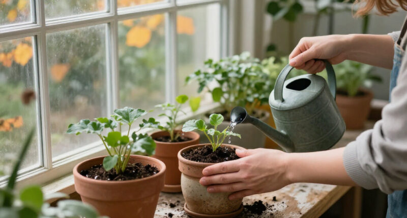 The Quick Trick That Keeps Potted Plants Alive Through Fall And Winter – And It Only Takes 5 Minutes