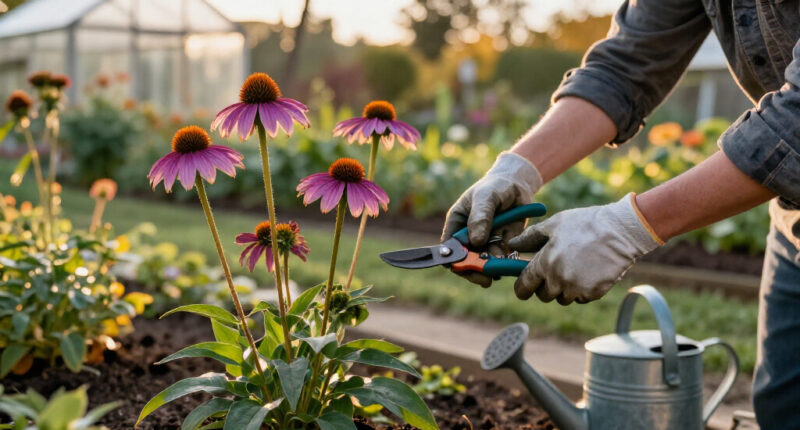 What Coneflowers Need In October For Better Blooms Next Year – Plus One Bonus For The Birds